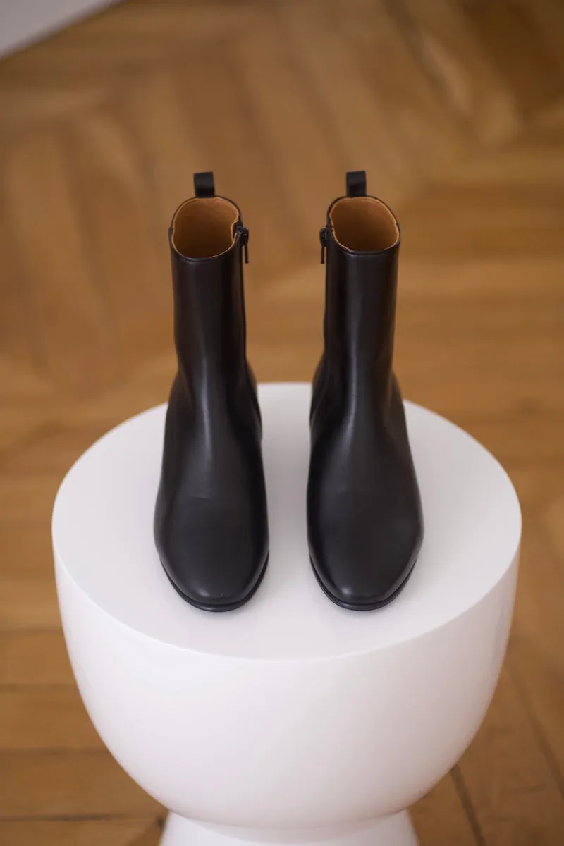 Annie Boots Calf Black